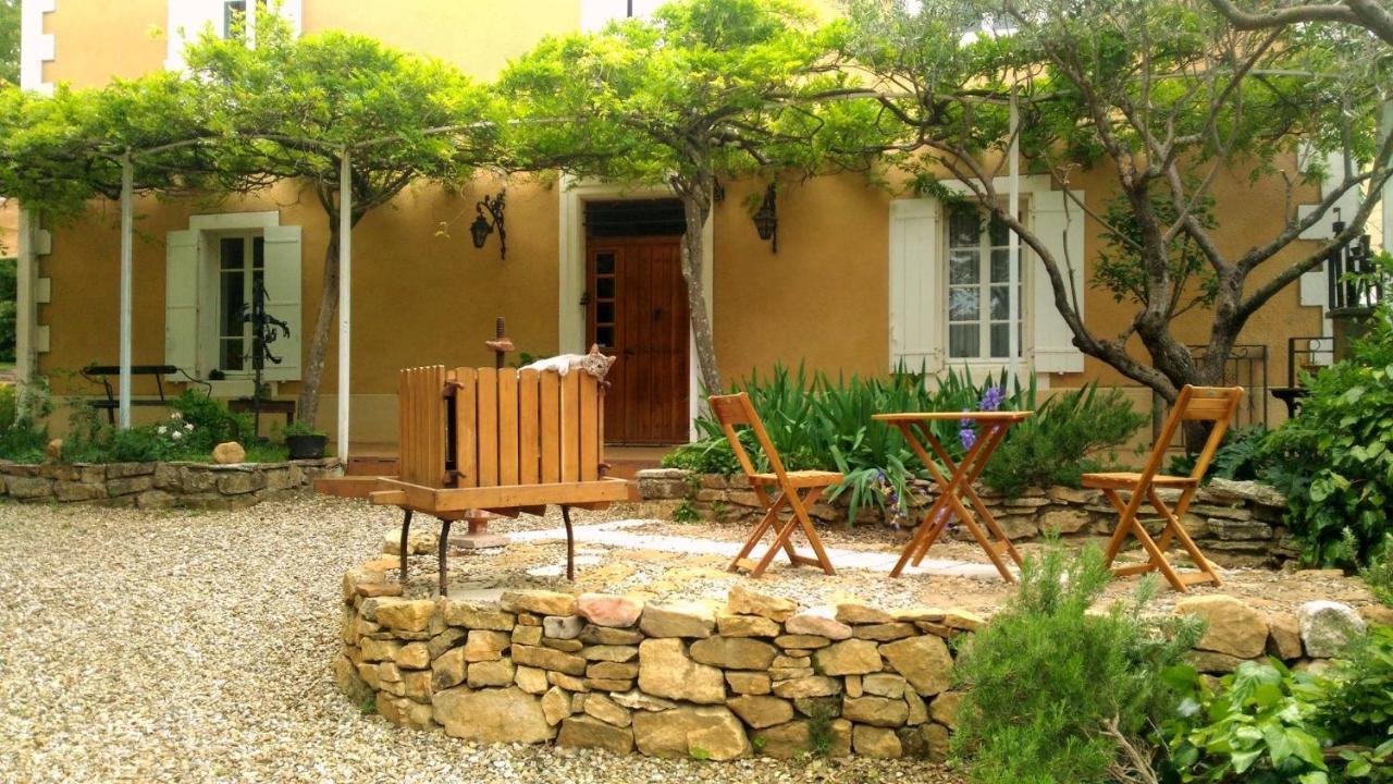 Le Fer En Ceze Bed and Breakfast Sabran Exteriör bild