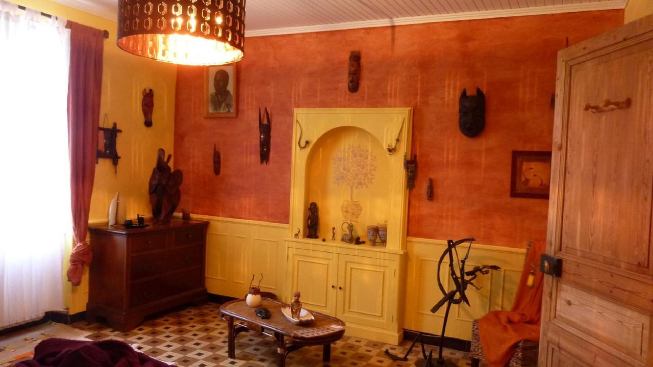 Le Fer En Ceze Bed and Breakfast Sabran Exteriör bild